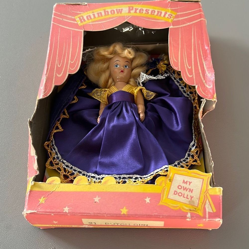 Antique  Doll in Box